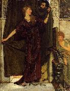 Laura Theresa Alma-Tadema Not at Home Sir Lawrence Alma